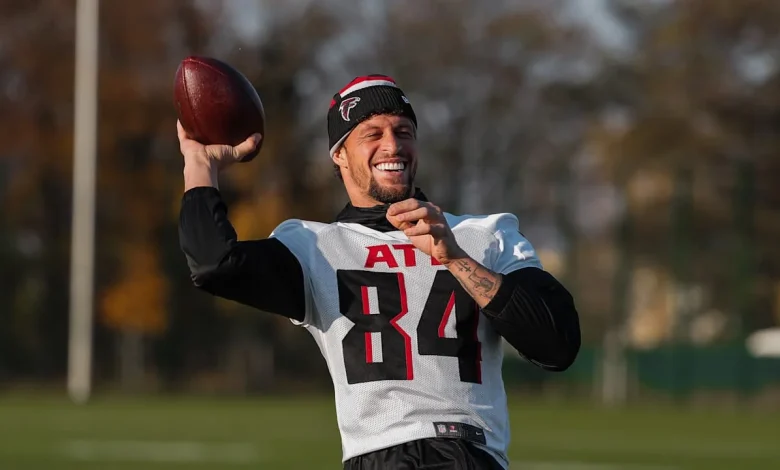 Falcons in Berlin: Training auf deutschem Boden