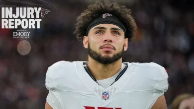 Falcons injury report: Drake London, Chris Lindstrom questionable vs. Panthers, Matthew Bergeron ruled out