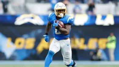 Falcons' plummet suggests Chargers were better off not drafting Omarion Hampton
