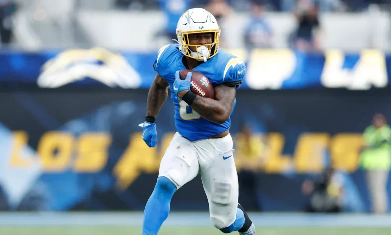 Falcons' plummet suggests Chargers were better off not drafting Omarion Hampton