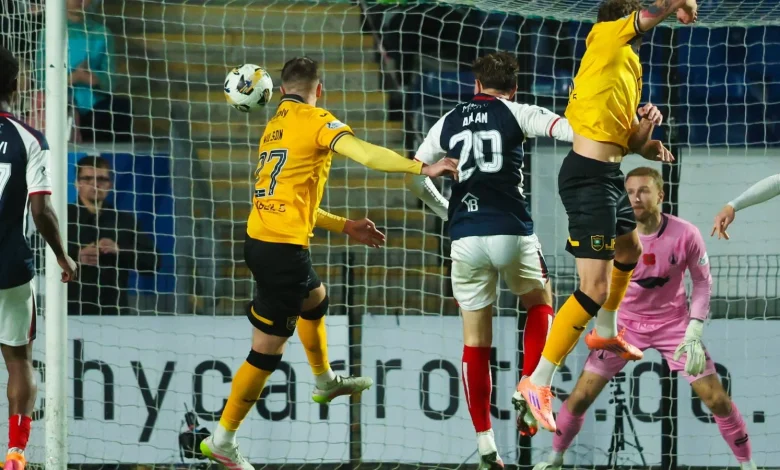Falkirk 1-1 Livingston: Late Danny Wilson goal snatches point for Livi in Scottish Premiership game