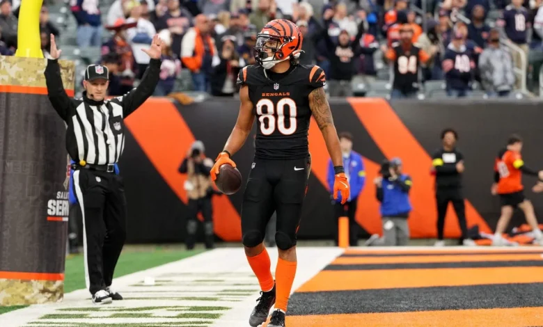 Fantasy football market share report: Devin Neal, Andrei Iosivas eye Week 13 opportunities