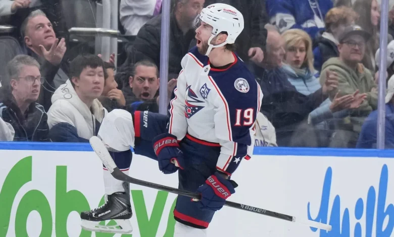 Fantilli feels right at home when Blue Jackets visit Toronto's Scotiabank Arena