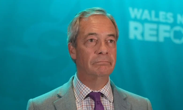 Farage downplays claims he used racist language as a teenager at school