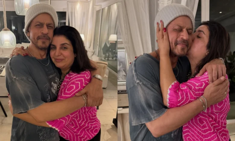 Farah Khan wants Shah Rukh Khan to ‘rule for another 100 years’, shares adorable pics from his 60th birthday bash | Bollywood