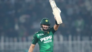 Farhan 80* and Nawaz three-for keep Pakistan unbeaten