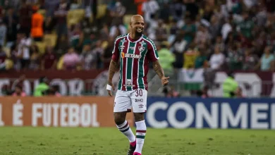 Felipe Melo manda recado para torcedora do Flamengo antes do Fla-Flu: 'Oi, vice'
