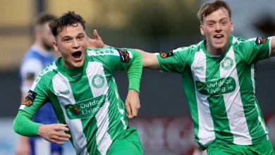 Ferizaj's last-gasp overhead kick secures Bray promotion play-off date with Waterford