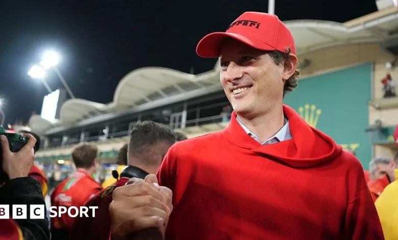 Ferrari chairman Elkann criticises Hamilton and Leclerc