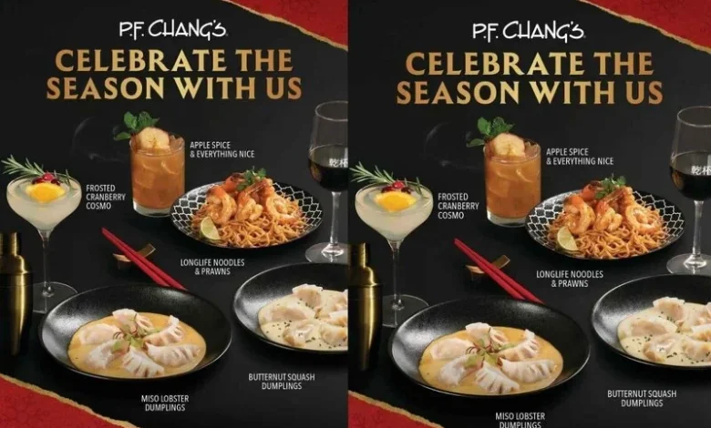 Festive Asian Fusion Menus