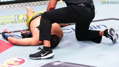 Fighter lands incredible spinning attack to set up brutal KO at UFC Vegas 111