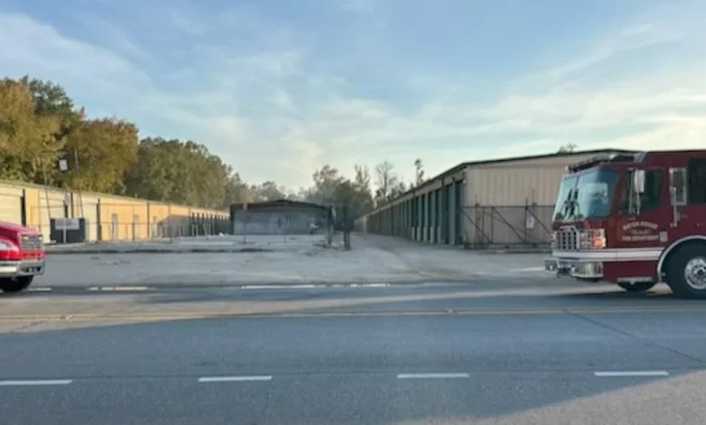 Firefighters Respond to Second-Alarm Fire at Square Space Storage in Baton Rouge