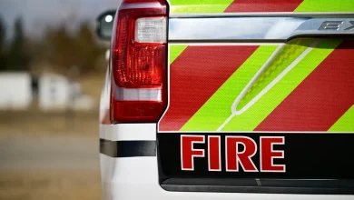 Firefighters extinguish small fire near Cherryvale Road
