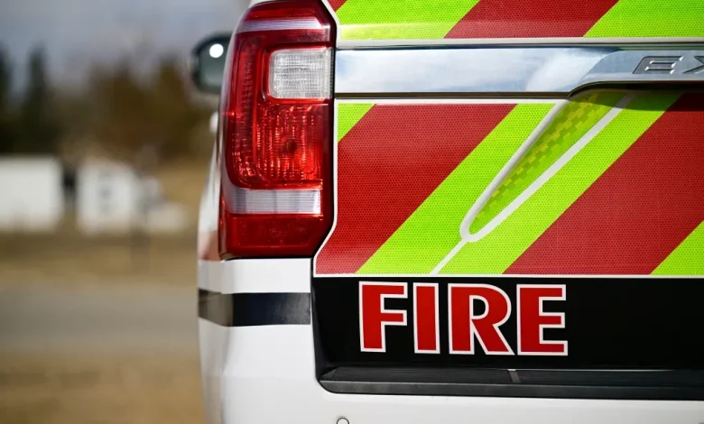 Firefighters extinguish small fire near Cherryvale Road