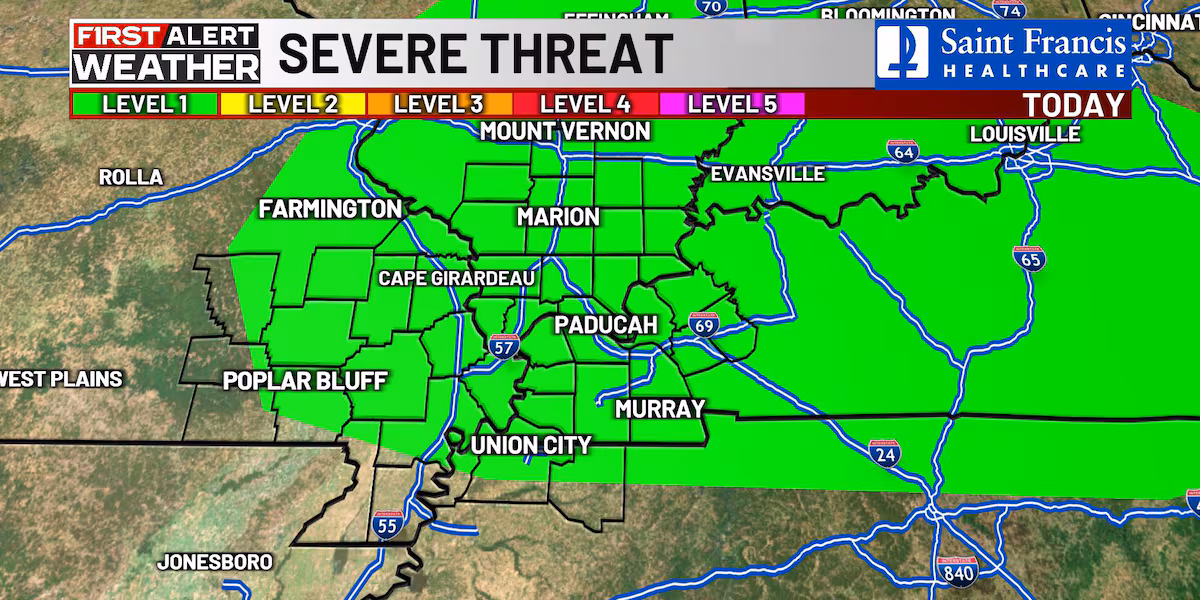 First Alert: Tracking storms this afternoon, evening