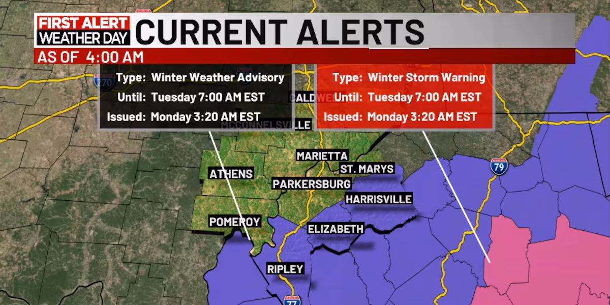 First Alert Weather Day | First snowfall of the season