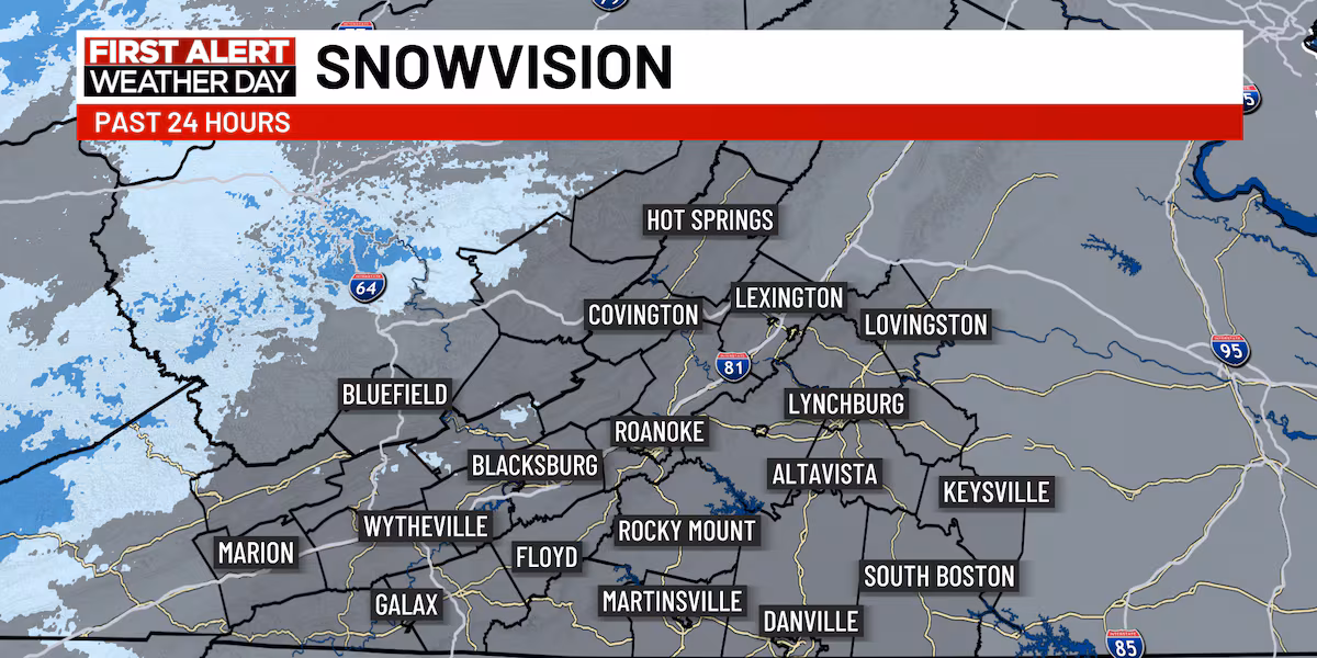 First Alert Weather Day Monday: Very wintry start to work week