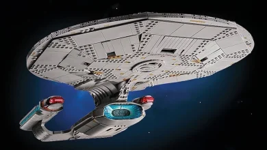 First Leaked Images of LEGO Icons 10356 Star Trek: USS Enterprise D | November 2025