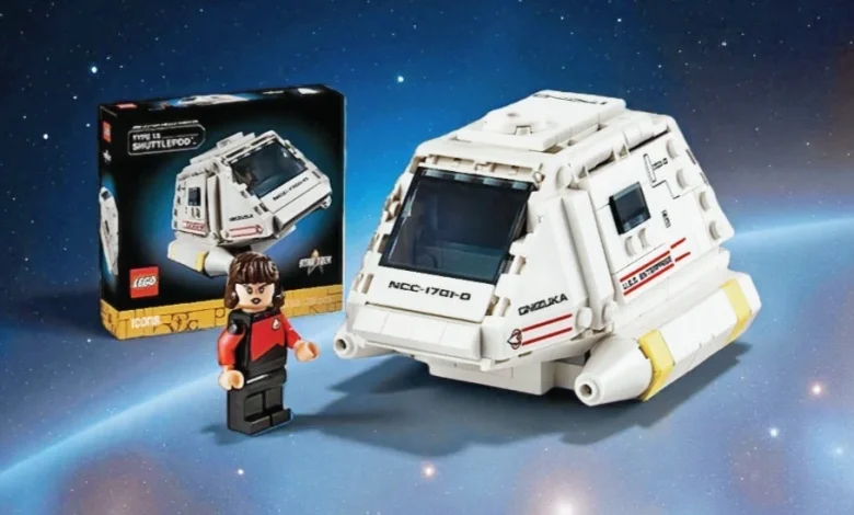 First Leaked Images of LEGO Icons 40768 Star Trek: Type-15 Shuttlepod GWP | November 28th 2025