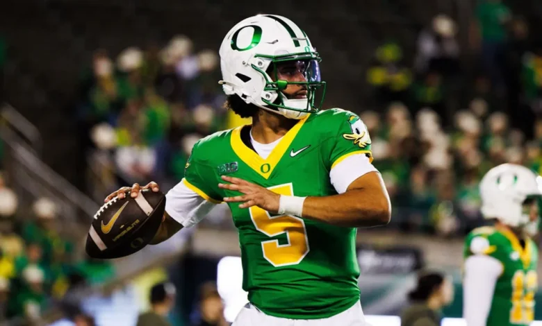 First Look At Oregon’s New Helmets At Autzen Stadium Makes Immediate Statement