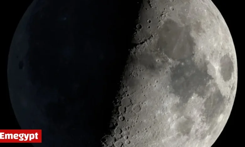 First Quarter Moon Illuminates the Sky on October 29, Wednesday