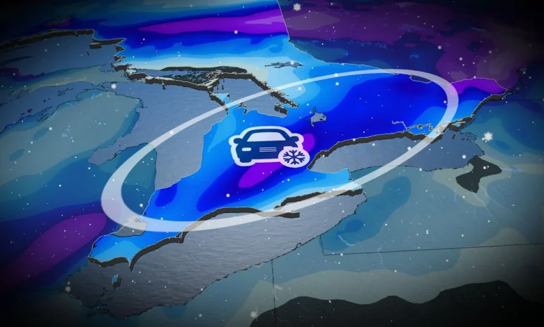 First accumulating snow could hit southern Ontario Sunday