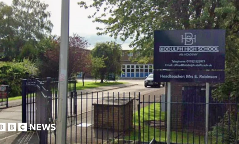 Five go to hospital after Staffordshire school 'chemical spill'