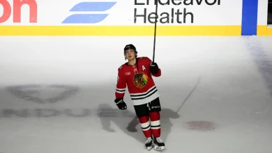 Flames lose second straight as Connor Bedard's hat trick lifts Blackhawks