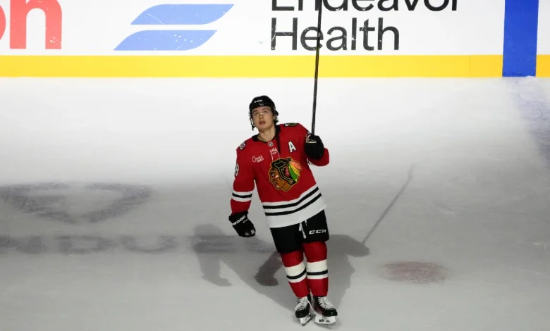 Flames lose second straight as Connor Bedard's hat trick lifts Blackhawks