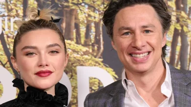 Florence Pugh reflects on the toll of defending her age-gap romance with Zach Braff: 'That hurt me'