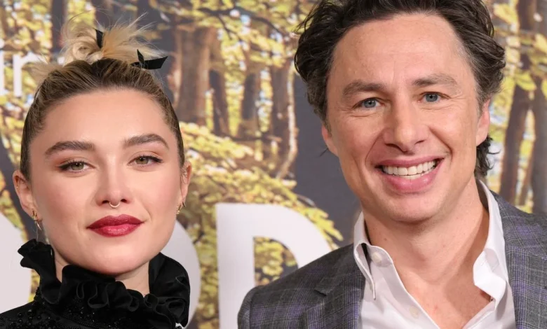 Florence Pugh reflects on the toll of defending her age-gap romance with Zach Braff: 'That hurt me'