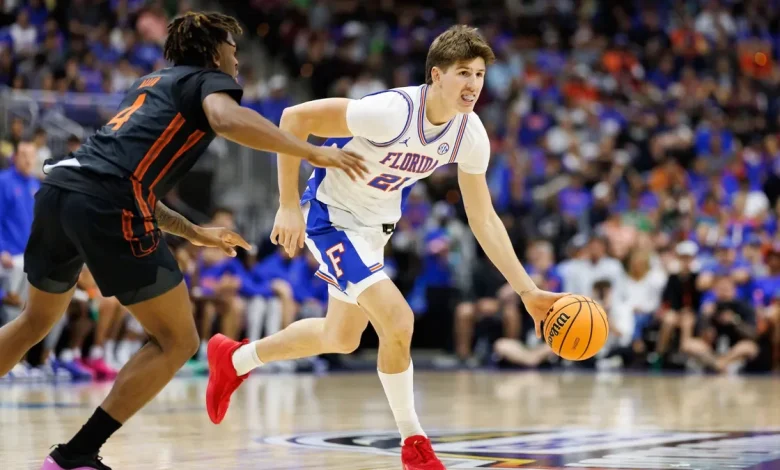 Florida basketball's Alex Condon held out for 'precautionary' reasons vs Providence
