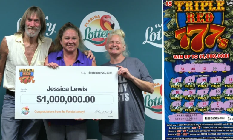 Florida woman wins $1 million prize after trip to the gas station