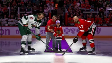 Foligno Face-Off will help Marcus of Wild, Nick of Blackhawks fight cancer to honor mom