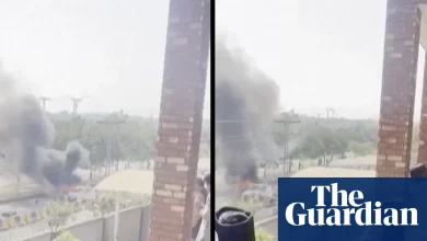 Footage shows moments after deadly terror attack in Pakistan – video