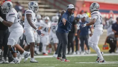 Football Takes On Delaware State