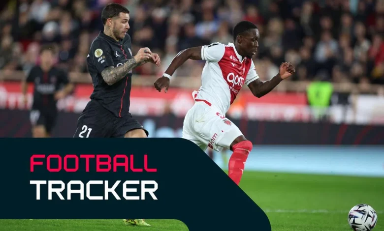 Football Tracker: Premier League, Bundesliga, Serie A, LaLiga & Ligue 1 scores and team news