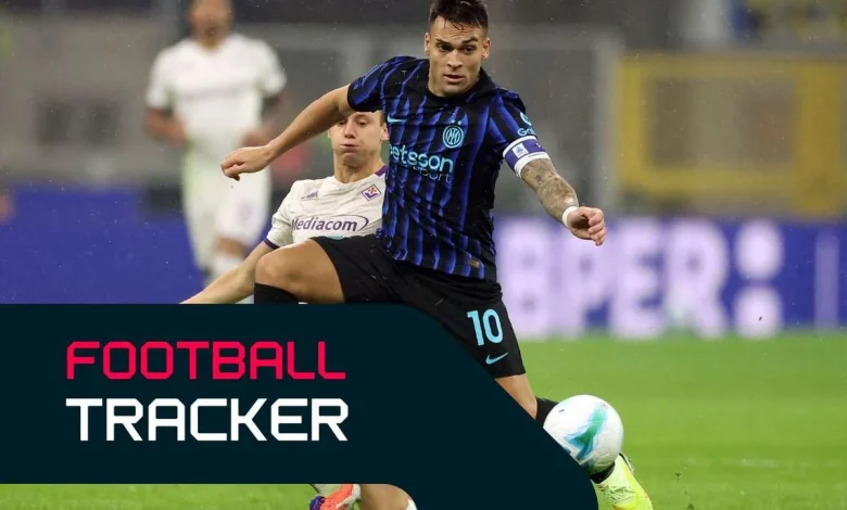 Football Tracker: Scores and results from Europe's top leagues