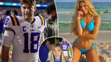 Football influencer denies having an affair with engaged LSU quarterback after ‘fake news’ article claiming so goes viral
