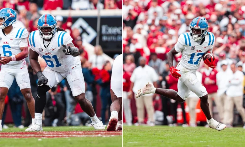 Football’s Pounds, Watkins Earn SEC Weekly Awards