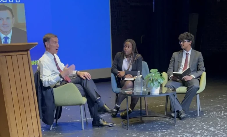 Former Chancellor Jeremy Hunt shares candid insights at Mitre Lecture