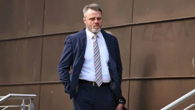 Former Neighbours star Damien Richardson found guilty over Nazi gesture