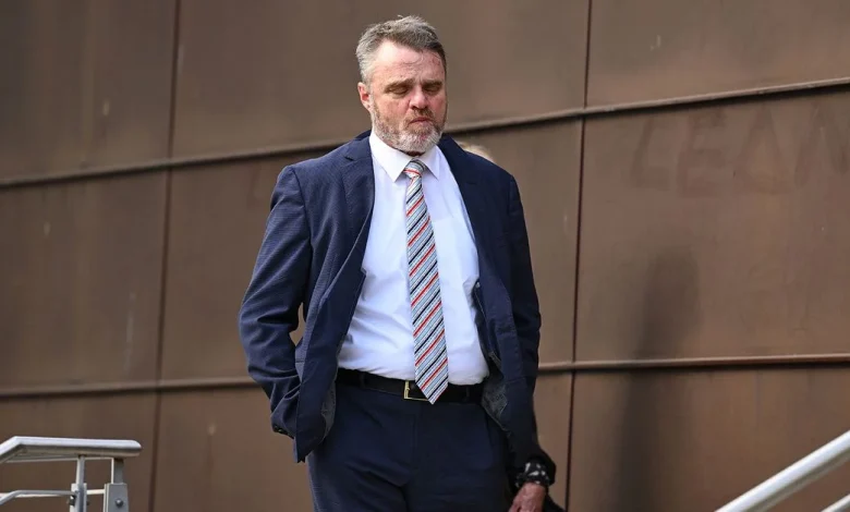 Former Neighbours star Damien Richardson found guilty over Nazi gesture