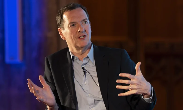 Former chancellor Osborne is shock contender to head HSBC
