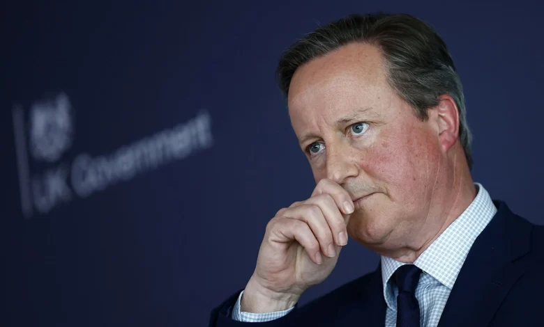 Former prime minister David Cameron reveals prostate cancer diagnosis
