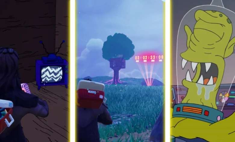 Fortnite The Simpsons live event build up: start time and our live coverage