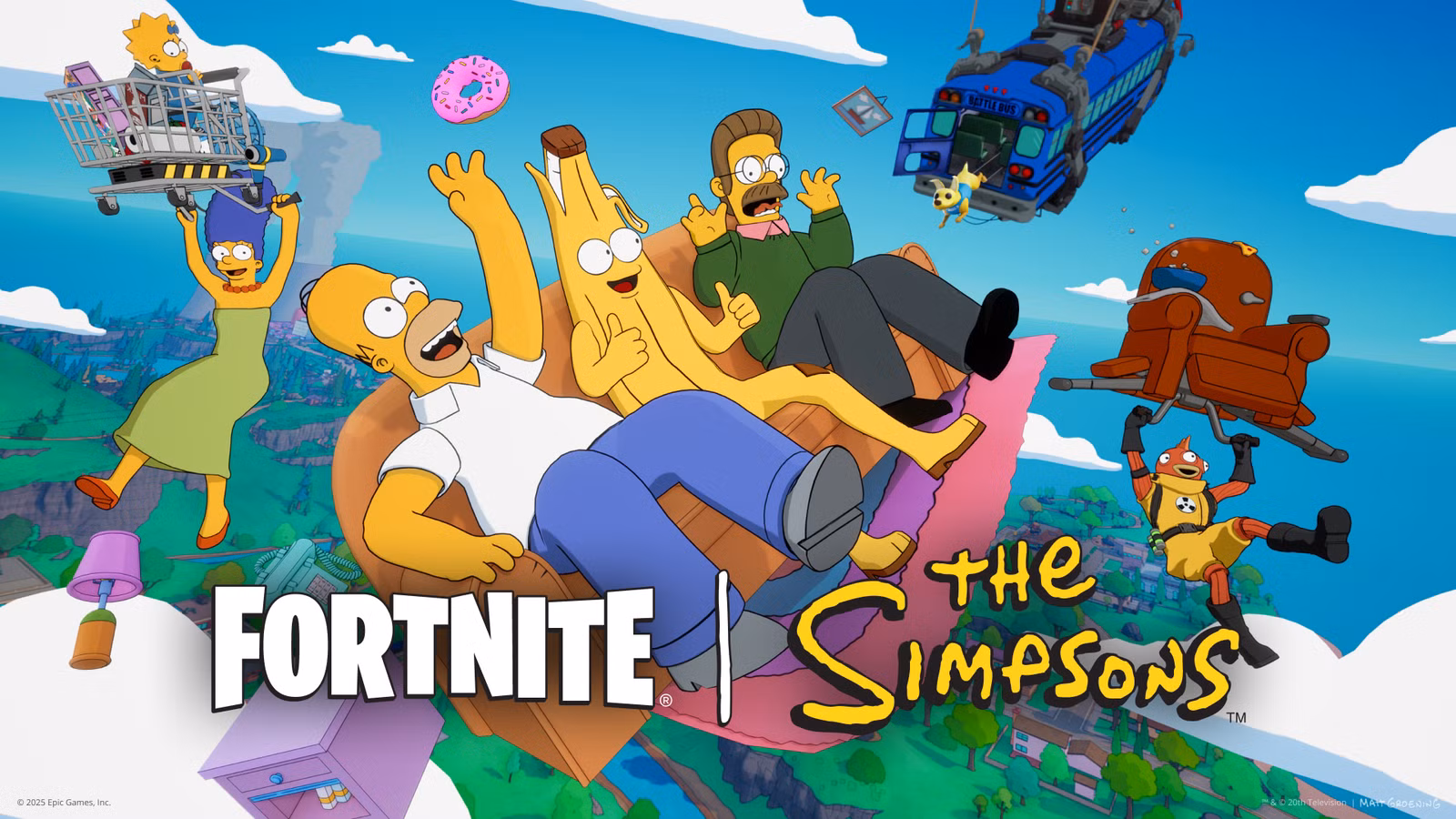 Fortnite's The Simpsons event is both bigger and smaller than you think