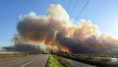 Four states warned of freezing temperatures and fires at the same time