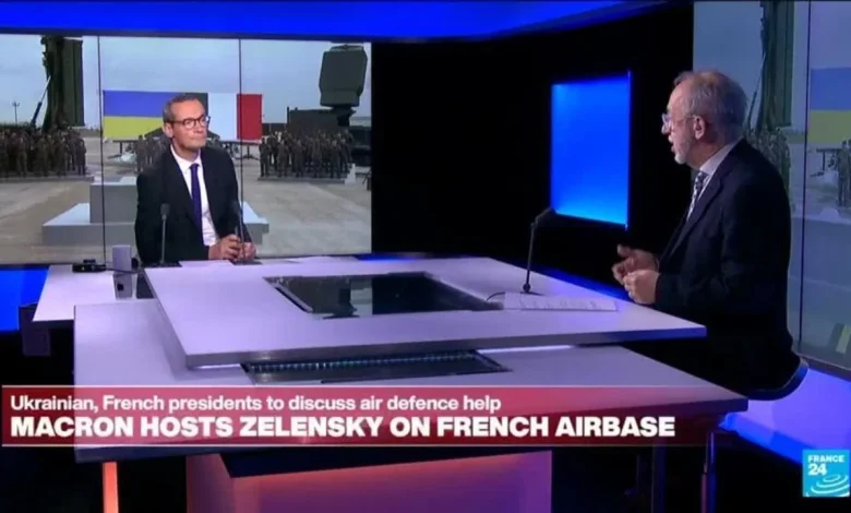 France: Ukrainian and French presidents to discuss air defence help