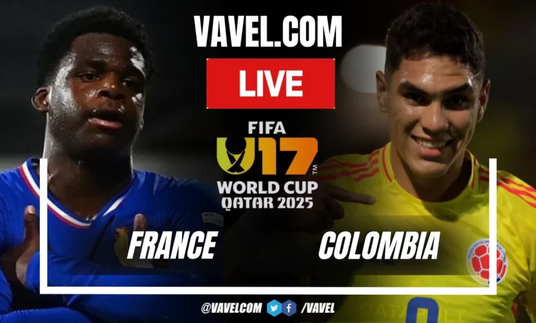 France vs Colombia LIVE Score Updates in 2025 U-17 World Cup Match